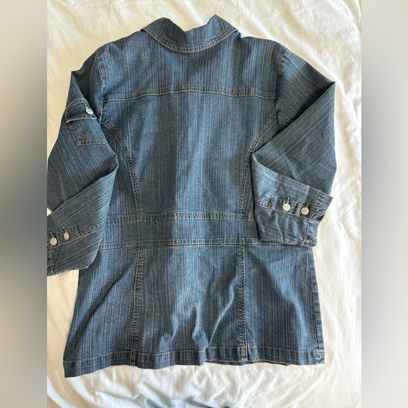 Z. Cavaricci vintage jean jacket 2X - Picture 3 of 10